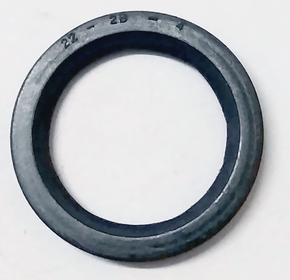 Image of Steering Rane oil seal for Ace of Tata having size 22 x 28 x 4, sku AC22ST01.