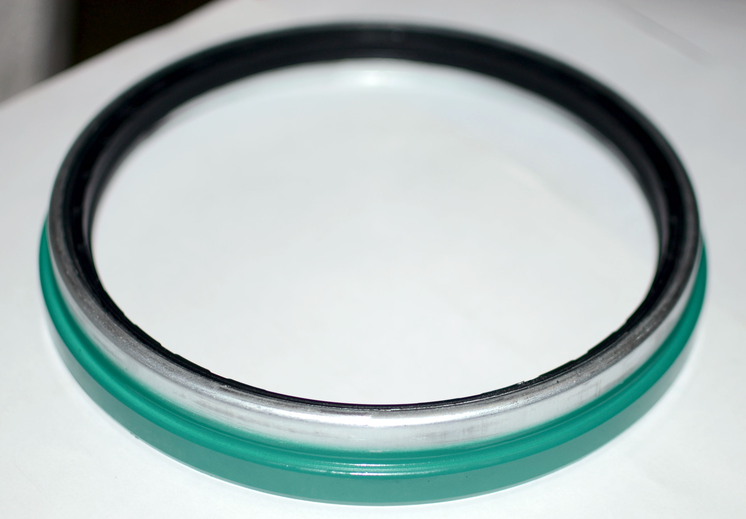 Image of Green HUB oil seal Leyland Trolla for Leyland of model Trolla having size  x  x , sku LEGRNTROLLA.